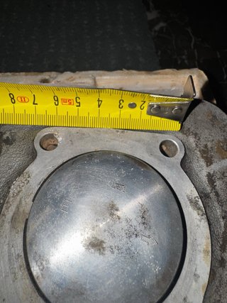 Cilindro, culata y pistón Piaggio Skipper 125 aire