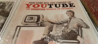 Carteles Vintage Redes Sociales