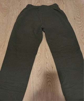 Pantalón de chándal verde militar