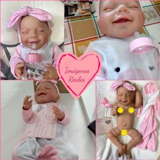 Muñeca bebé reborn silicona