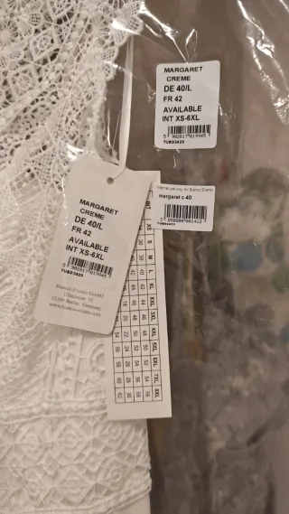 Vestido de Novia Margaret Talla 40 Sin Estrenar