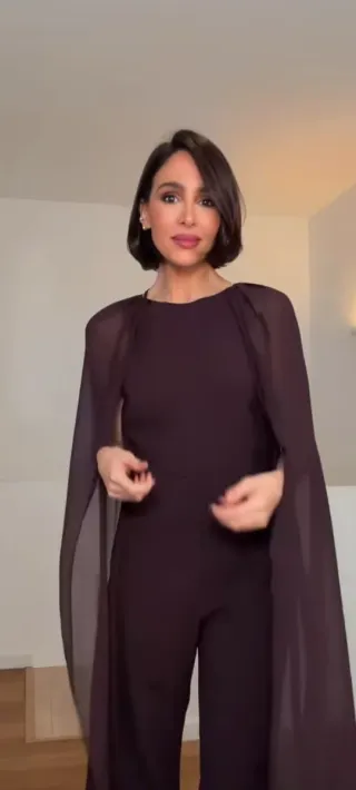 Mono M Mango capa marrón