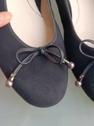 ARA ballerine in camoscio nero Tg 38.5