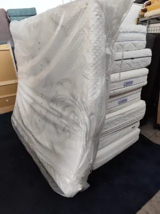 Materassi usati in tessuto