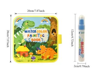 Libro de agua dinosaurios