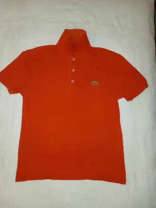 Polo Lacoste sport Arancione Taglia 3 (S)