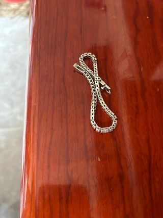 Pulsera de plata con cierre