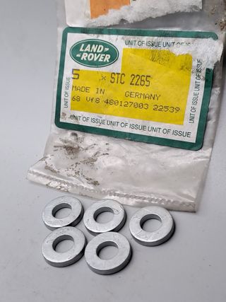 STC2265 10 x Arandelas colector Range Rover P38