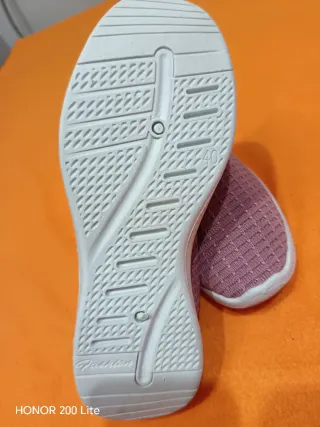 Zapatillas deportivas mujer rosa palo y blanco