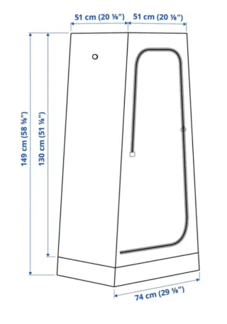 Armario Vuku Ikea 3 uds