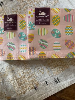 Tovaglioli di carta Pasqua Uova Multicolore