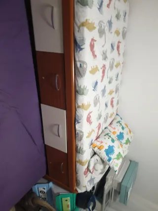 Cama nido infantil dinosaurios