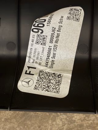 Asientos Mercedes clase V w447