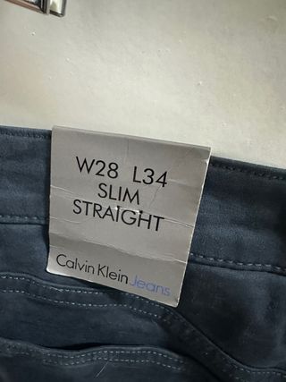 Pantalón Calvin Klein Azul Nuevo