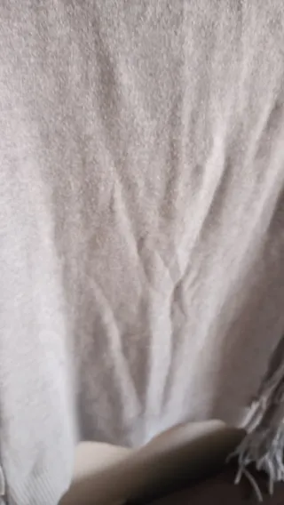 Jersey Michael Kors Gris Talla S con Flecos