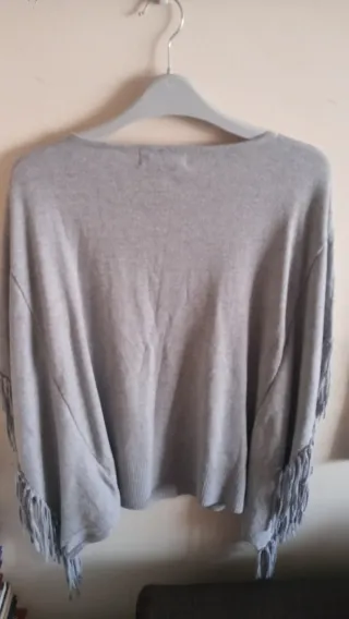 Jersey Michael Kors Gris Talla S con Flecos