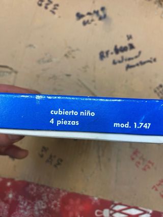 Cubertería infantil Dalia años 60 nueva