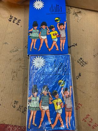 Cubertería infantil Dalia años 60 nueva