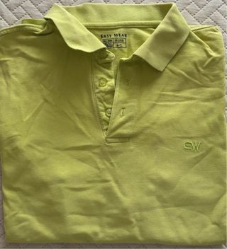 Polo Easy Wear verde hombre