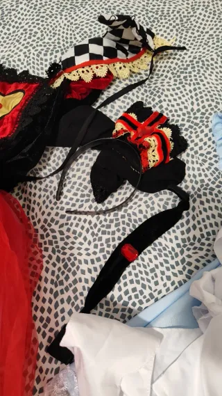 Lote disfraces Alicia País Maravillas