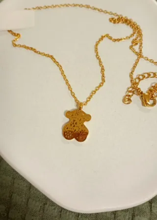 Colgante Tous Oso Dorado