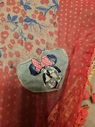 Set 2 bufandas niña estampadas