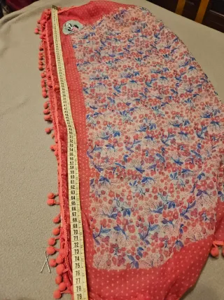 Set 2 bufandas niña estampadas