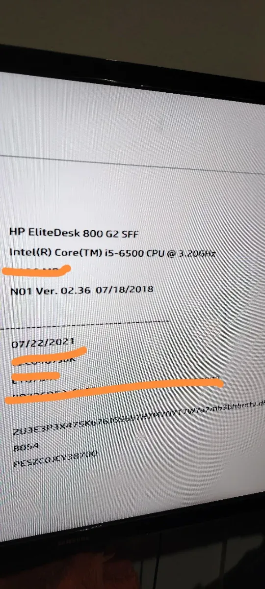 HP EliteDesk 800 G2 - i5 6500 CPU @ 3.50 GHz afbeelding 5