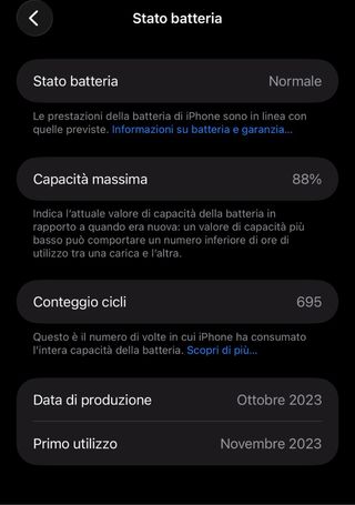 iPhone 15 Pro Max 256GB Nero Titanio