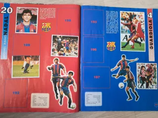 Álbum cromos F.C. Barcelona 1899-1996