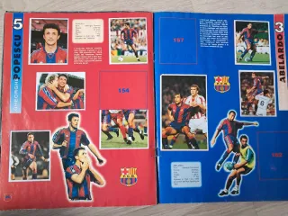 Álbum cromos F.C. Barcelona 1899-1996