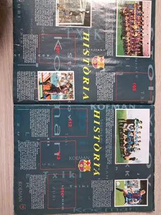 Álbum cromos F.C. Barcelona 1899-1996