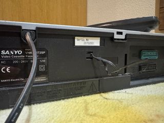 Reproductor VHS Sanyo