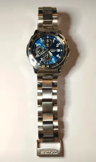 Reloj acero Seiko 7T92 0CA0 Chronograph