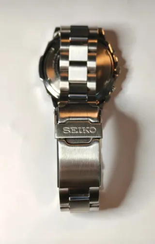 Reloj acero Seiko 7T92 0CA0 Chronograph