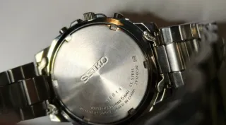 Reloj acero Seiko 7T92 0CA0 Chronograph