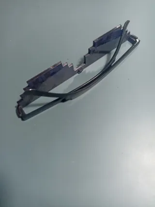 Gafas Swag Pixeladas Negras