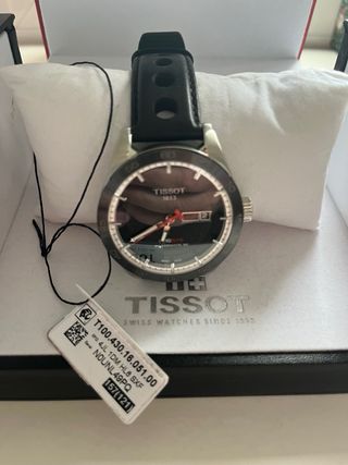 Tissot T-Race Reloj Cronógrafo Negro/Plata