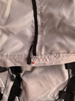 Mochila Heineken Gris y Negra