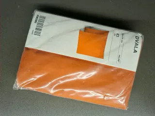 Fundas de almohada IKEA DVALA naranja (2 uds)