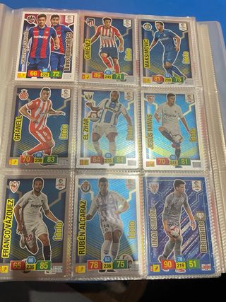 Lote unas 200 cartas Adrenalyn varias temporadas