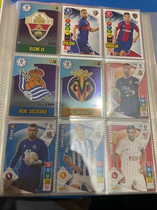 Lote unas 200 cartas Adrenalyn varias temporadas