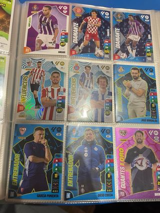 Lote unas 200 cartas Adrenalyn varias temporadas