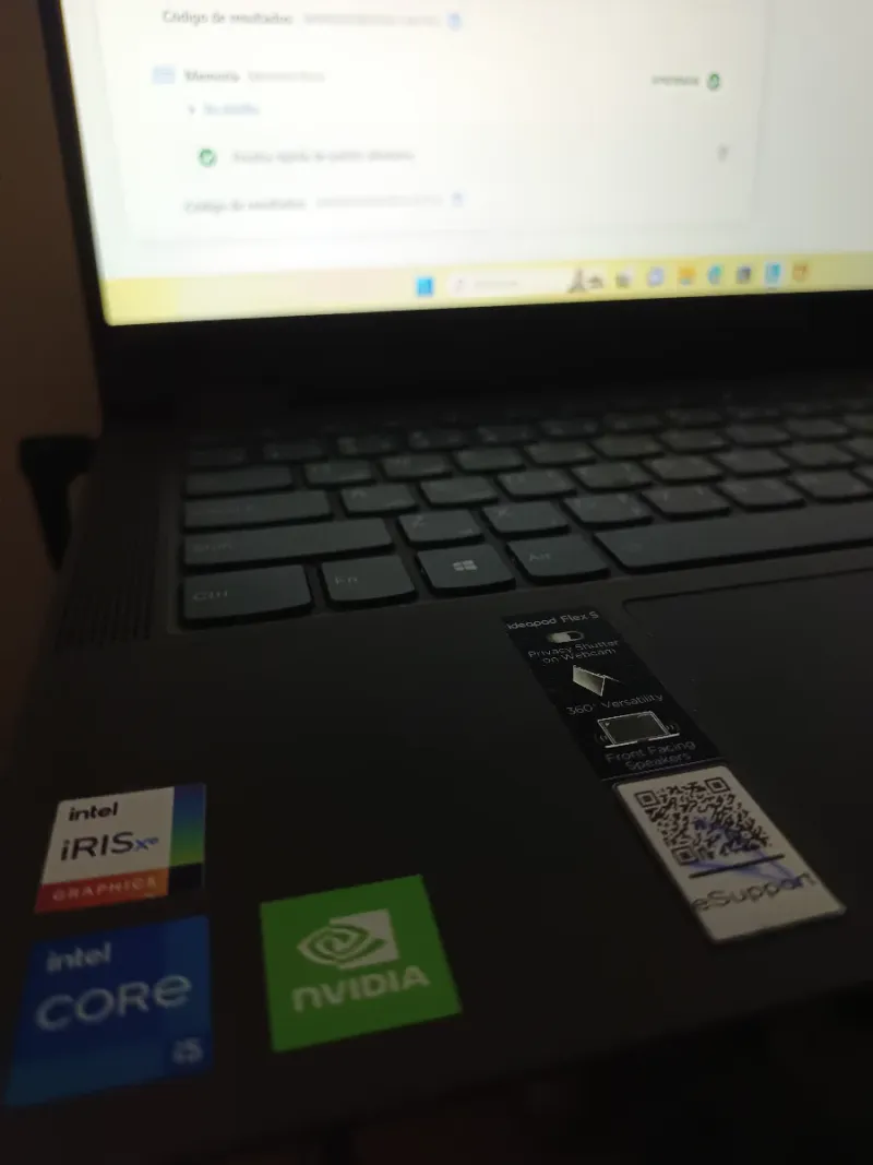 Lenovo Flex 5 Portátil y Tablet Intel + NVIDIA afbeelding 9
