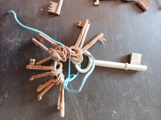 Set di chiavi antiche