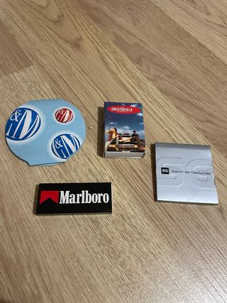 Caixas de Fósforos Tabaco Marlboro, Chesterfield