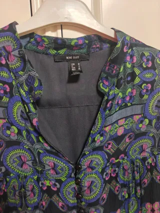 Vestido Nine West Talla S Multicolor