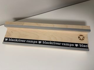 Banco Finger Skate Madera Bordes Metal