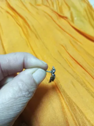 Pendientes Isabelinos Plata y Piedra amatista