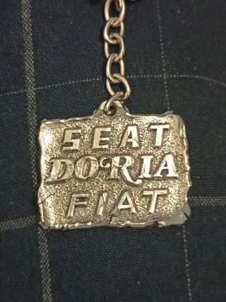 Llavero Vintage Fiat 1901 Coche Antiguo